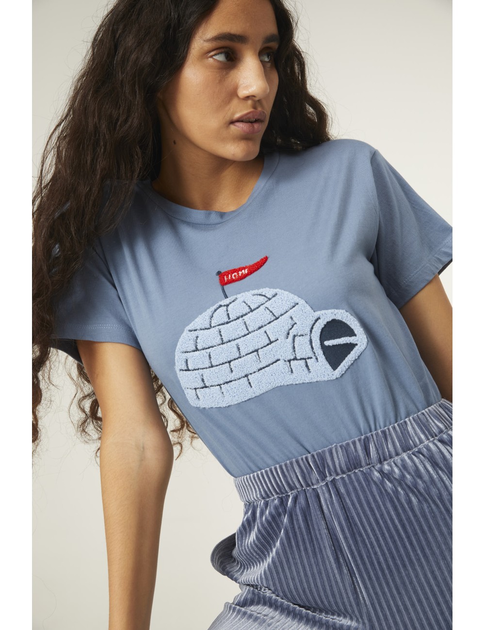CAMISETA DE MANGA CORTA DIBUJO IGLÚ