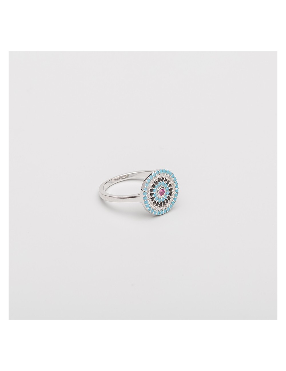 ANILLO PLATA DE LEY TURQUESA