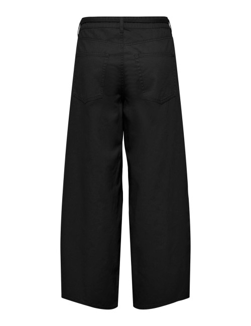 JEANS MW STRAIGHT STRING NEGRO