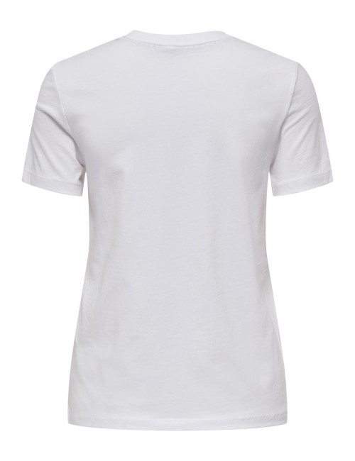 CAMISETA CORAZÓN LENTEJUELAS BLANCA