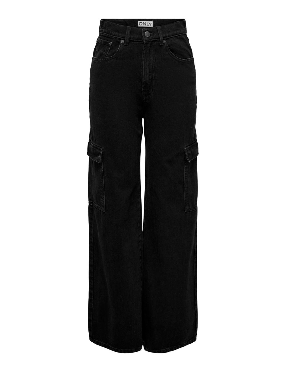 JEANS CARGO NEGRO