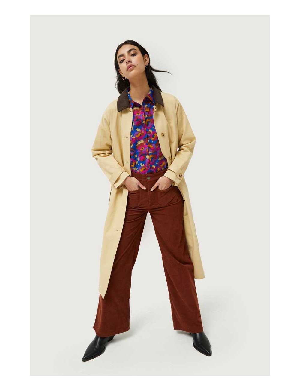 PANTALÓN DE PANA MARRÓN