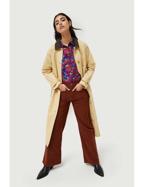 PANTALÓN DE PANA MARRÓN