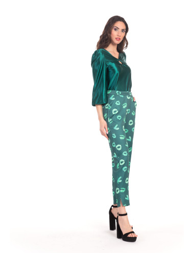 PANTALÓN MINT LIPS VERDE