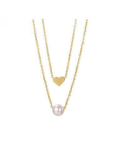 SET DE COLLARES DE ACERO...