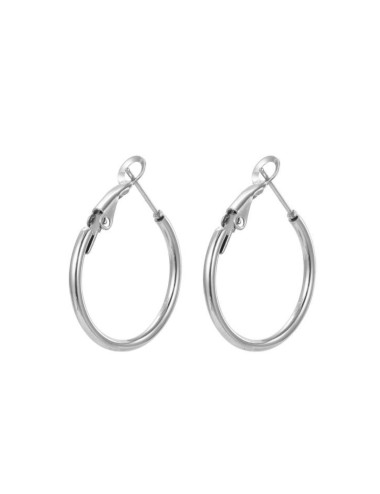 PENDIENTES ACERO ARO