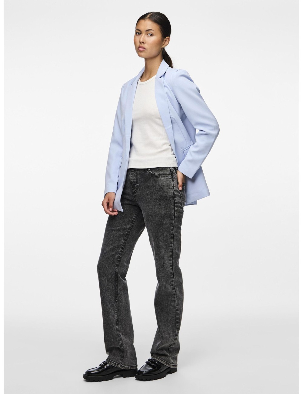BLAZER AZUL CLARO