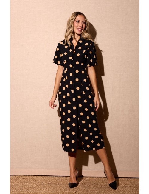 VESTIDO CAMISERO LUNARES