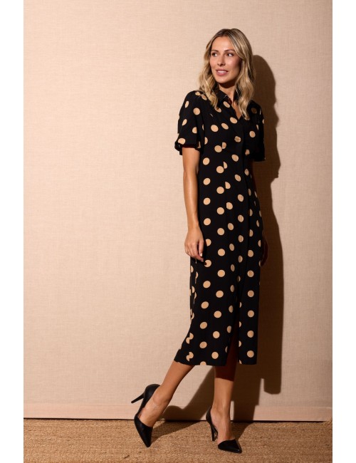 VESTIDO CAMISERO LUNARES