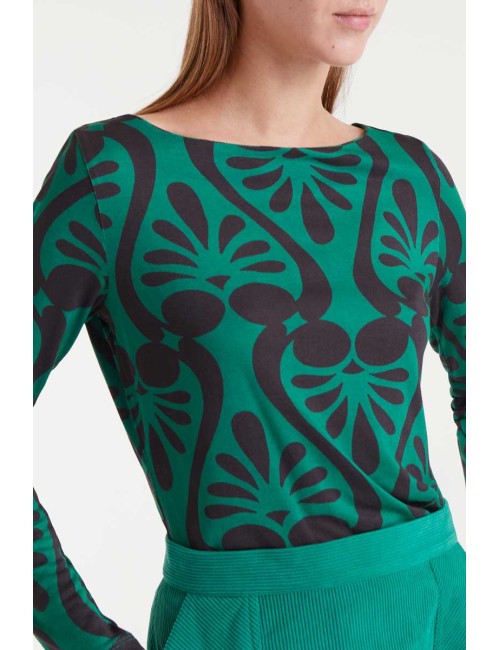 TOP CON ESTAMPADO BAROQUE
