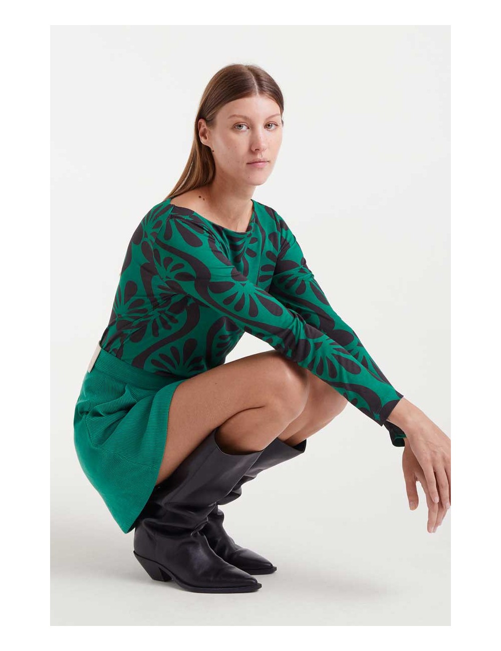 TOP CON ESTAMPADO BAROQUE