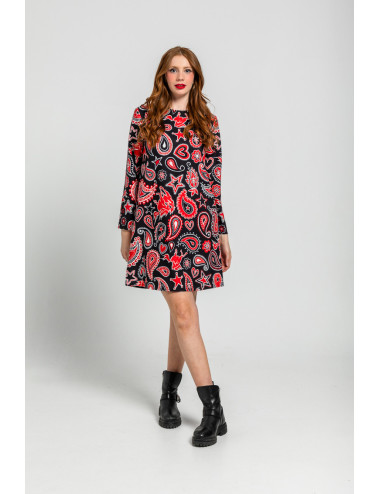 VESTIDO CUELLO REDONDO...