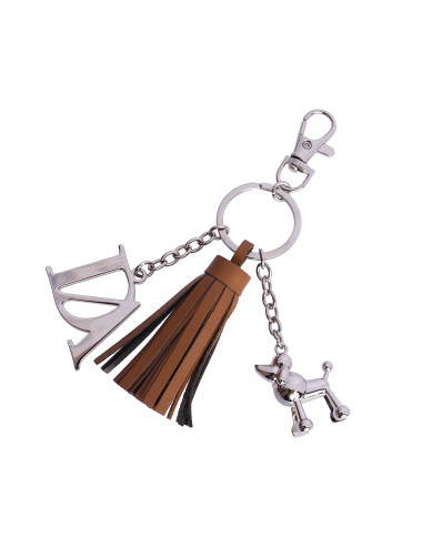 LLAVERO CANICHE MARRÓN DON...