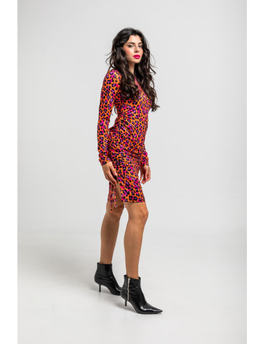 VESTIDO DRAPEADO LATERALES...