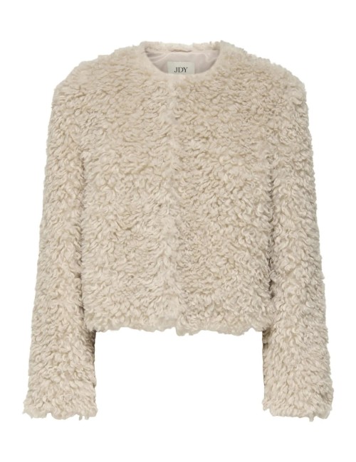 CHAQUETA PELO BEIGE