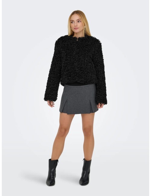 CHAQUETA PELO NEGRO