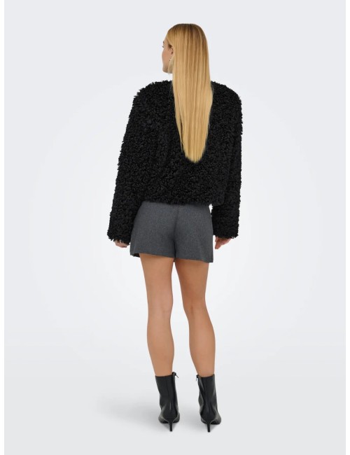 CHAQUETA PELO NEGRO