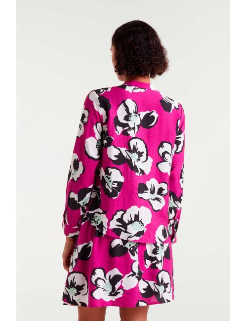 CAMISA CON ESTAMPADO VIVID VIOLA