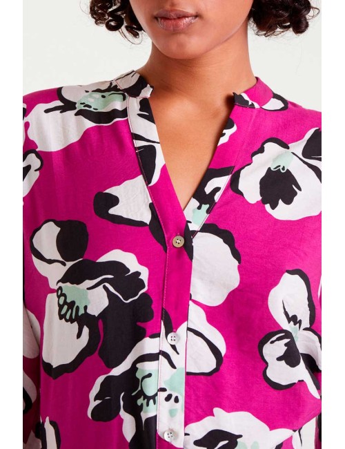 CAMISA CON ESTAMPADO VIVID VIOLA