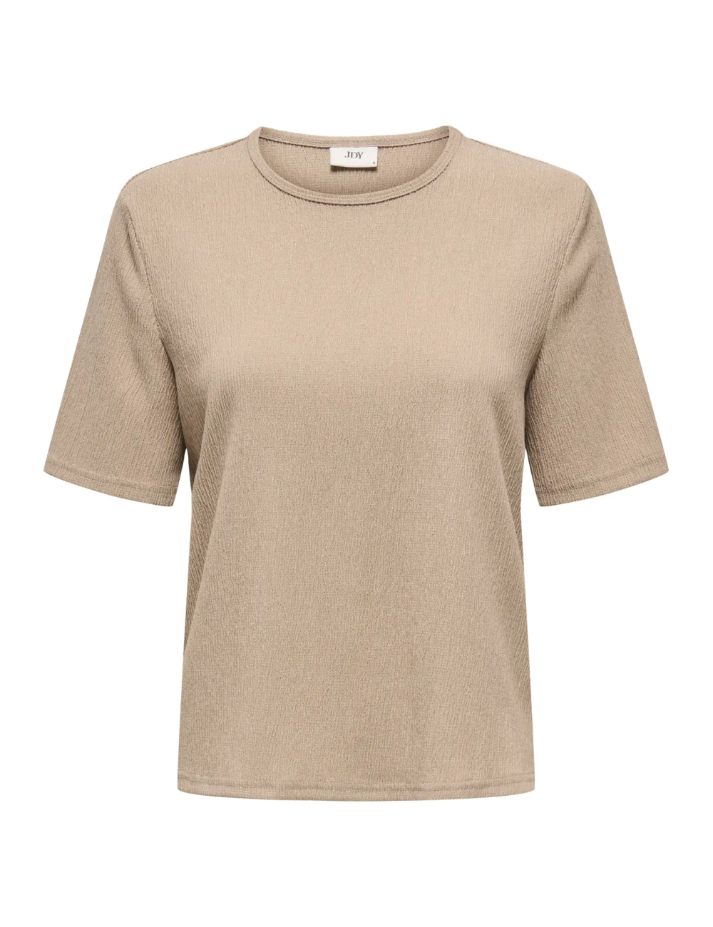 TOP MANGA CORTA CAMEL
