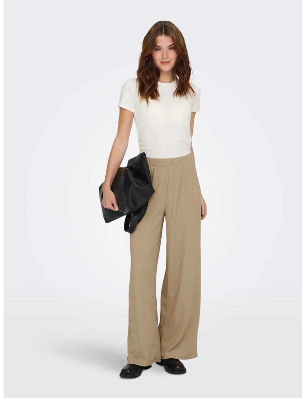 PANTALÓN WIDE LEG CAMEL
