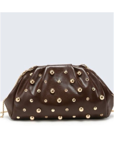 BOLSO DE MANO PERLAS ORO...