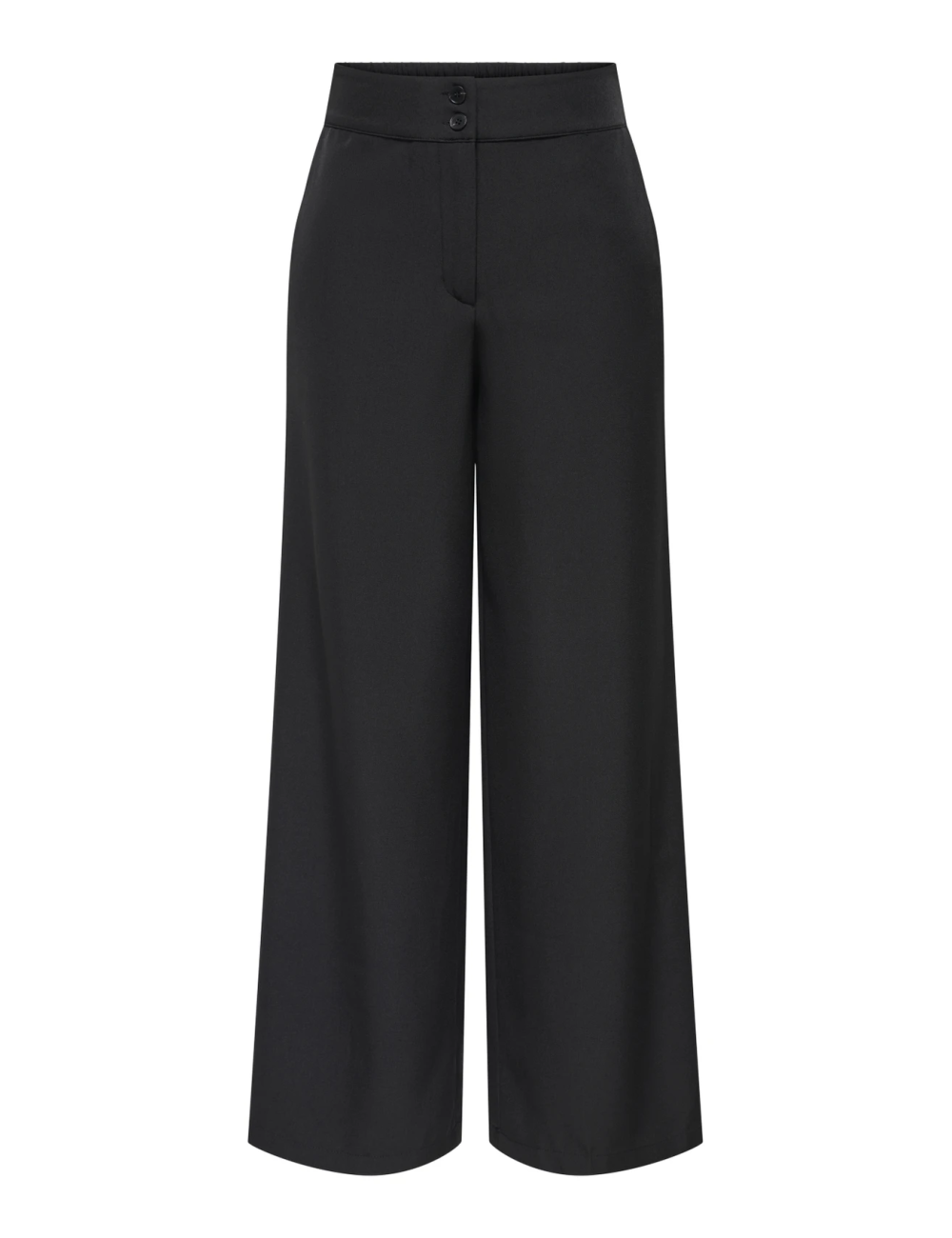 PANTALÓN CORTE FLARED NEGRO
