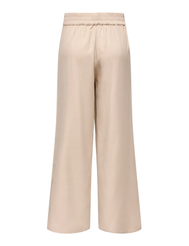 PANTALÓN CORTE FLARED BEIGE