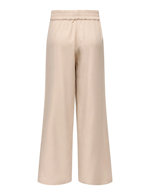 PANTALÓN CORTE FLARED BEIGE