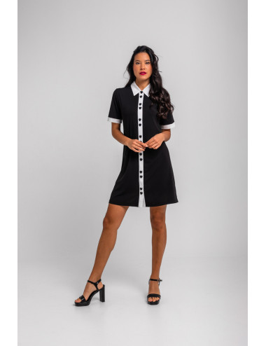 VESTIDO CAMISERO CORTO...