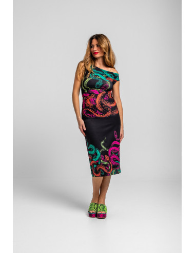 FALDA TUBO CREMALLERA...