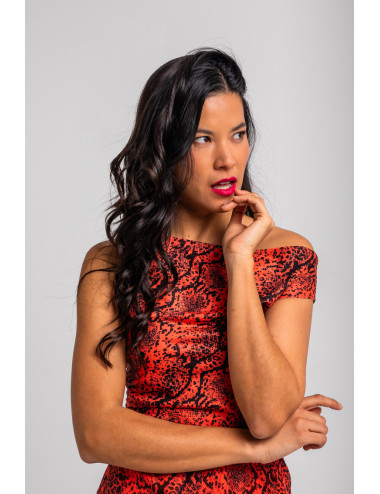 TOP ASIMÉTRICO SERPIENTES...