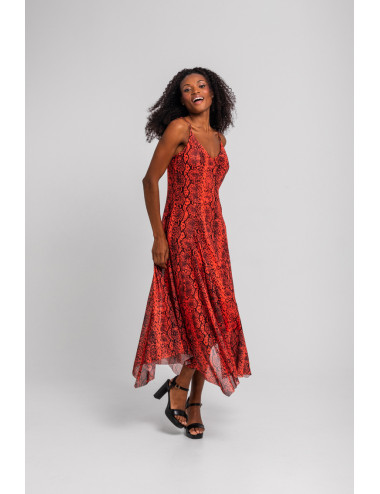 VESTIDO LARGO VUELO CON...