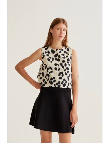 TOP CON ESTAMPADO DALMATIAN