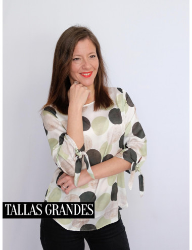 BLUSA ESTAMPADO CÍRCULOS