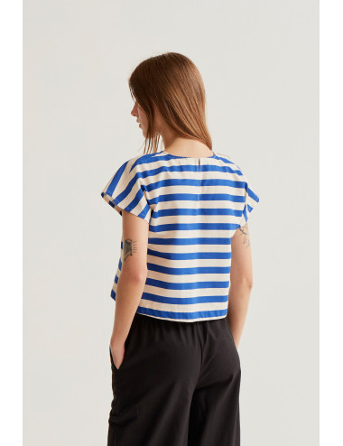 TOP ESTAMPADO CON BAMBOO BLUE