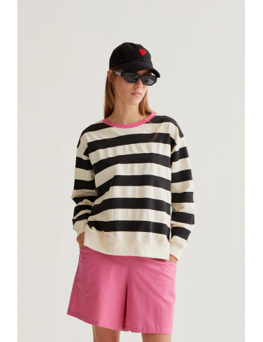 SUDADERA CON ESTAMPADO DE...