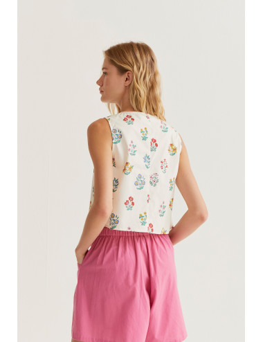 TOP CON ESTAMPADO GARDENER