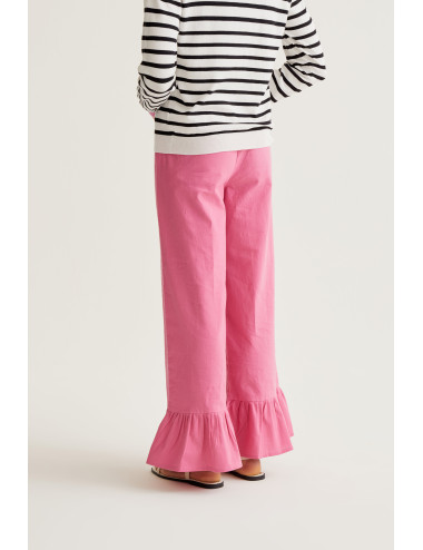 PANTALÓN 100% ALGODÓN ROSA