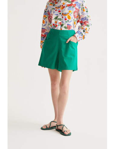 SHORTS 100% ALGODÓN VERDE