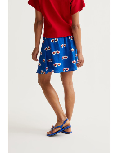 FALDA CORTA CON ESTAMPADO...