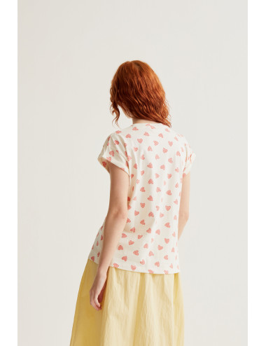 CAMISETA CON ESTAMPADO...