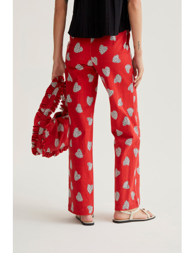 PANTALÓN CON ESTAMPADO...