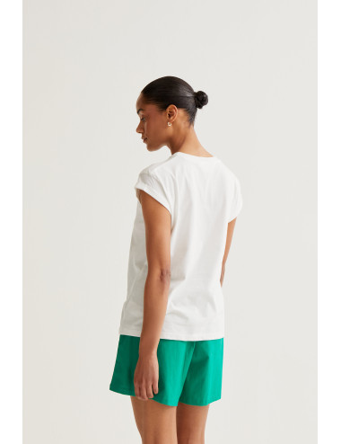 CAMISETA CON ESTAMPADO DE...