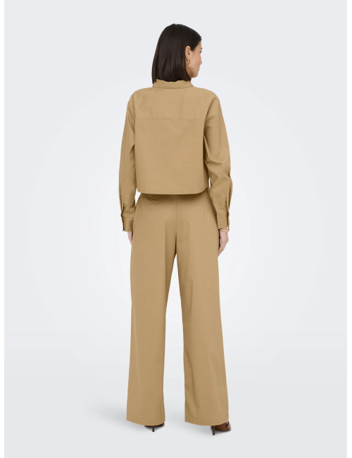 PANTALÓN WIDE CAMEL
