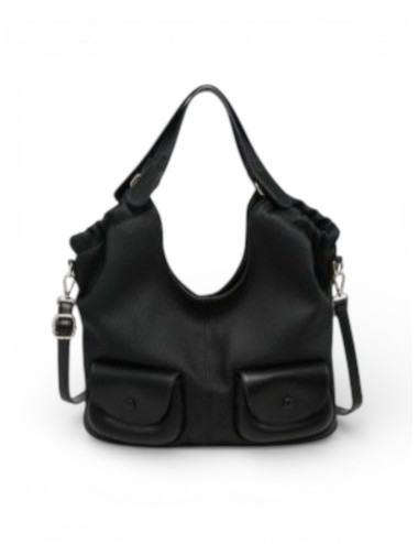 BOLSO MANO BOLSILLOS NEGRO