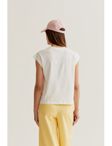 CAMISETA CON ESTAMPADO DE...