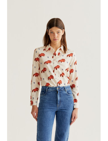 CAMISA CON ESTAMPADO TOCHI
