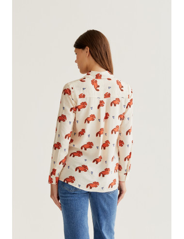 CAMISA CON ESTAMPADO TOCHI