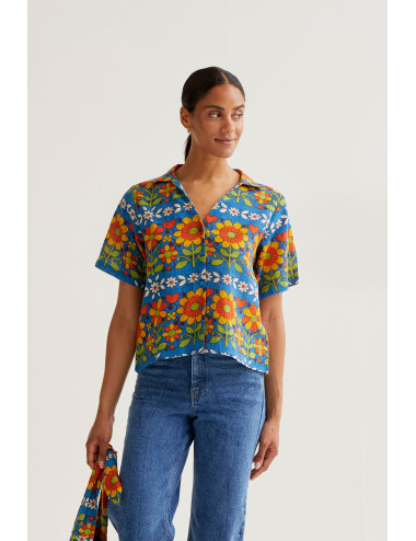 CAMISA CON ESTAMPADO GARDEN